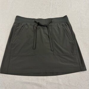 Athleta Dark Green Mini Skirt